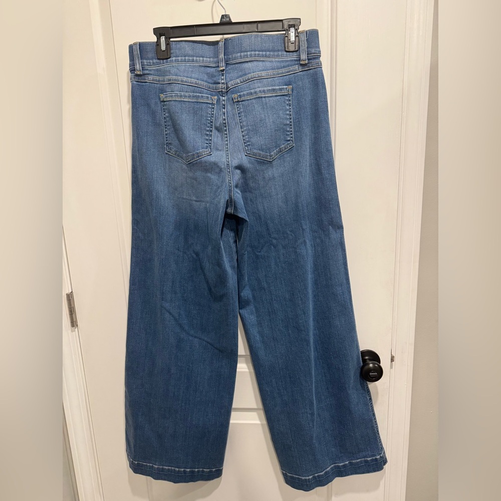SPANX Wide Leg stretch Jeans - Picture 3 of 6